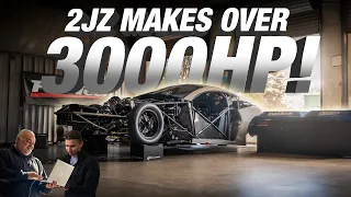 Pro Import 2JZ Camry makes over 3000HP on our Hub Dyno! | Jose Gonzalez