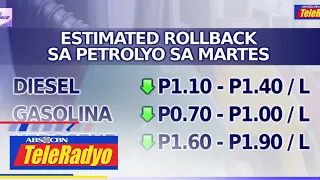 Mga produktong petrolyo may rollback sa susunod na linggo | Bida Konsyumer (25 Mar 2023)