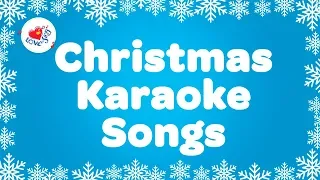 Christmas Songs Playlist Karaoke | Instrumental Christmas Music with Lyrics Love to Sing