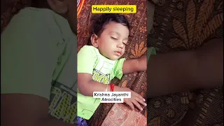 Krishna jayanthi atrocities | Rugged Toddler Version | @jotheesrocks #shorts #funny #trending #fun