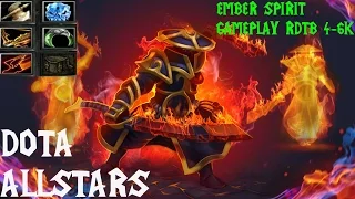 DotA 6.83d Gameplay - Ember Spirit