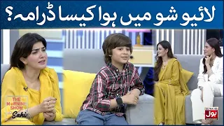 Live Show Mein Hua Kesa Drama? | The Morning Show With Sahir | Morning Show | BOL Entertainment