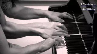 Astor Piazzolla : Libertango (four hands) /ピアソラ：リベルタンゴ（連弾） Piano Duo Yu & Ai