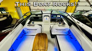 2024 Regal LS4 Bowrider in Steele Grey!!  Virtual Showroom Walkthrough #regalboats #raystownlake