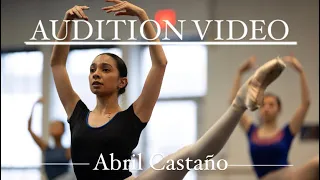 Audition video 2023/2024-Abril Castaño