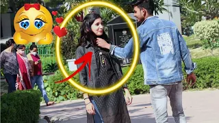 Face Removing Mask on cute Girl's (epic reaction) || PAPPU PRANKSTER