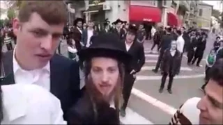 Charedim Protest Against Shabbos Desecration