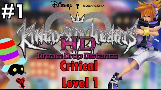 Kingdom Hearts Dream Drop Distance - Level 1 - Part 1 - Regular Pat Stream