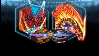 aiger vs phi ultimate turbo battle in Beybladeburst app