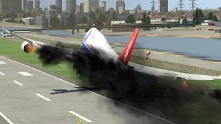 Worst Boeing 747 Emergency Landings |XP11