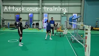 sepaktakraw attack cover training