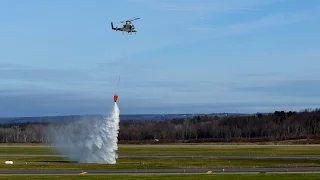 Lockheed Martin Performs Unmanned Aerial Firefighting at Griffiss