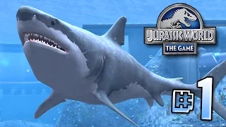 The Biggest Shark EVER Megalodon!! || Jurassic World - Lagoon Series - Ep 1 HD