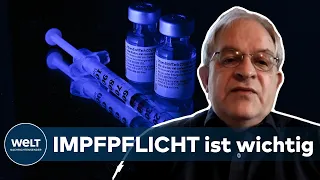 OMIKRON: Virologe Liebert - "Wir kommen an einer Impfpflicht nicht vorbei" | WELT Interview