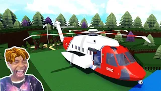 Roblox BUILD A BOAT Funny Moments MEMES (HELICOPTER)