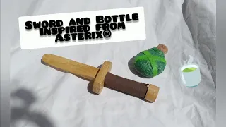 Sword and Bottle inspired from Asterix®