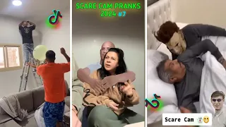 Scare Cam Pranks Reaction 2024 | #7 Funny videos Compilation