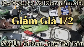 (24/5/2024) Xã kho giảm giá 1/2 - Nồi ủ tỏi đen - Máy cắt bàn - Bếp nướng - Kính râm. ☎️ 0962744115