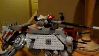 LEGO Star Wars AT-TE Walker Lego Set Review 7675