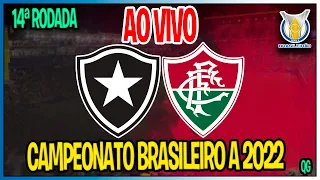 Botafogo x Fluminense ao vivo - campeonato brasileiro 2022 - 14ª rodada - narração