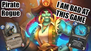 MY WORST GAME PLAY | Pirate Rogue | Voyage to the Sunken City | Wild Hearthstone