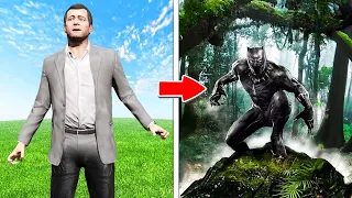 Michael Became BLACK PANTHER In GTA 5!