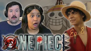 GRAND LINE HERE WE COME! | We watch "One Piece" FOR THE FIRST TIME! Episode 8: Worst in the East