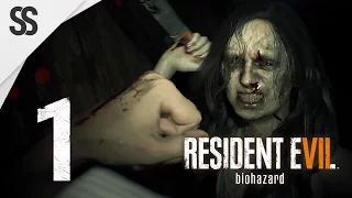 Resident Evil 7 - Добро пожаловать в семью (Прохождение на русском, Безумие, #1)