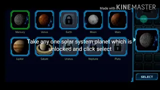 How to use locked planets of the solar system in my pocket galaxy