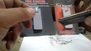 Magnesium fire starter how long does the flint/ ferro rod last?