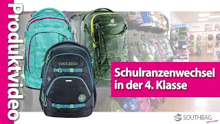 Schulranzenwechsel in der 4. Klasse