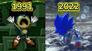 The Evolution of Sonic Drowning in Sonic Games (1991 - 2022)