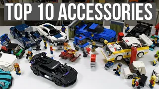 TOP 10 Accessories for your LEGO Speed Champions Sets and MOCs!