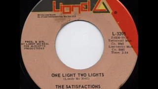 THE SATISFACTIONS - ONE LIGHT TWO LIGHTS (1970)