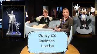 Disney 100 exhibition London full tour
