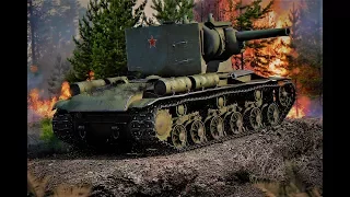 War Thunder КВ-2 Оборона Красногвардейска под Ленинградом