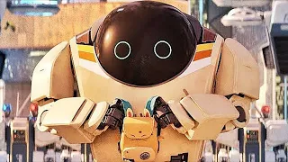 روبوت قوي بيتحد مع بنت وبيقدرو ينقذو العالم من مؤامره خطيره للسيطره على العالم