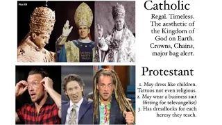 Protestantism vs Catholicism | Meme