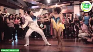 2015 - Pre-Party - Boston Brazilian Dance Festival - Aline + Charles Samba de Gafieira Performance