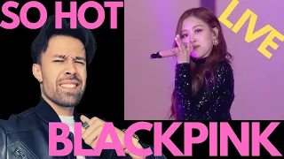 BLACKPINK SO HOT LIVE REACTION (THE BLACKLABEL REMIX)