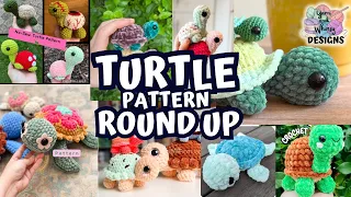 Crochet Pattern Roundup TURTLE EDITION ✨ Amigurumi Review and Ranking!