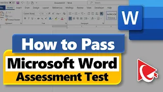 How to Pass Microsoft Word Assessment Test