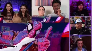 Hobie Brown introduction scene | Across The Spider-Verse | Reaction Mashup