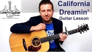 California Dreaming - Acoustic Guitar Lesson - FULL SONG - Drue James