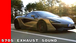 McLaren 570S Exhaust Sound and Drive