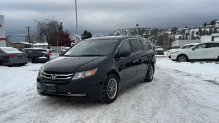 Black 2016 Honda Odyssey EX-L EX-L Review Kelowna BC - Kelowna Toyota