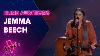 The Blind Auditions: Jemma Beech sings All Fired Up by Pat Benatar