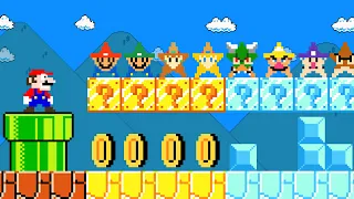 Super Mario Bros. but there are MORE Custom Super Star All Characters! | Game Animation