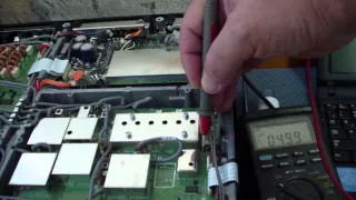 ICOM-7700 ремонт (repair)