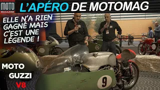 Moto Guzzi  V8, la plus fantastique des motos de GP ▶︎ Apero Motomag